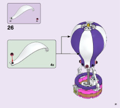 LEGO 41423 instructions page 21 – build guide