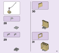 LEGO 41423 instructions page 23 – build guide