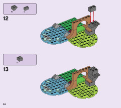 LEGO 41423 instructions page 34 – build guide