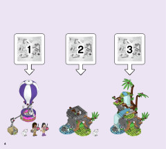 LEGO 41423 instructions page 4 – build guide