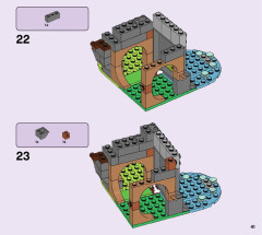 LEGO 41423 instructions page 41 – build guide