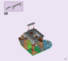 LEGO 41423 instructions page 49 – build guide