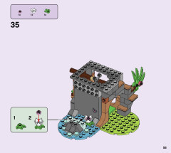 LEGO 41423 instructions page 55 – build guide