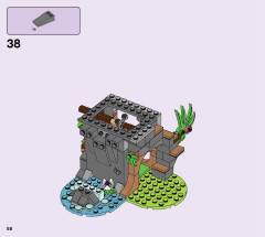 LEGO 41423 instructions page 58 – build guide