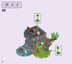 LEGO 41423 instructions page 62 – build guide