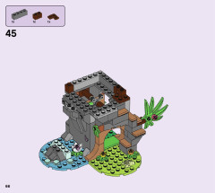 LEGO 41423 instructions page 66 – build guide