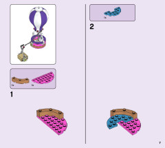LEGO 41423 instructions page 7 – build guide