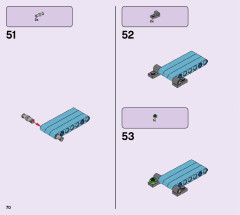 LEGO 41423 instructions page 70 – build guide