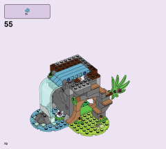 LEGO 41423 instructions page 72 – build guide