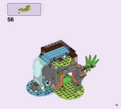 LEGO 41423 instructions page 73 – build guide