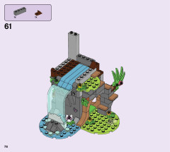 LEGO 41423 instructions page 78 – build guide