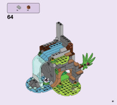 LEGO 41423 instructions page 81 – build guide