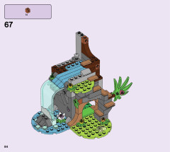 LEGO 41423 instructions page 84 – build guide