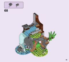 LEGO 41423 instructions page 85 – build guide