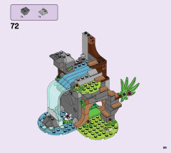 LEGO 41423 instructions page 89 – build guide