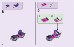 LEGO 41424 instructions page 14 – build guide
