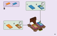 LEGO 41424 instructions page 39 – build guide