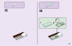 LEGO 41424 instructions page 43 – build guide