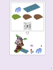 LEGO 41424 instructions page 3 – build guide