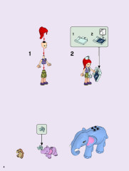 LEGO 41424 instructions page 4 – build guide