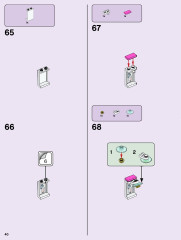 LEGO 41424 instructions page 40 – build guide
