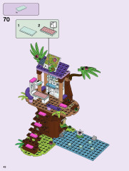 LEGO 41424 instructions page 42 – build guide