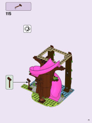 LEGO 41424 instructions page 71 – build guide