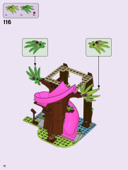 LEGO 41424 instructions page 72 – build guide