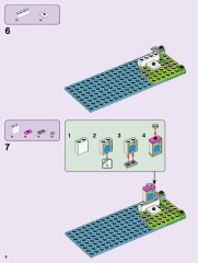 LEGO 41424 instructions page 8 – build guide