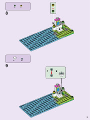 LEGO 41424 instructions page 9 – build guide