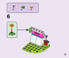LEGO 41425 instructions page 31 – build guide