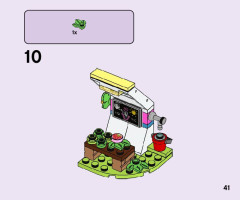 LEGO 41425 instructions page 41 – build guide