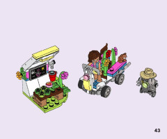 LEGO 41425 instructions page 43 – build guide