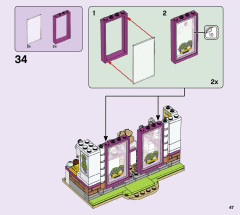 LEGO 41426 instructions page 47 – build guide