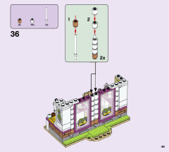 LEGO 41426 instructions page 49 – build guide