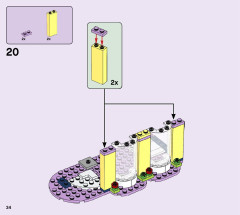 LEGO 41427 instructions page 34 – build guide