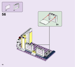 LEGO 41427 instructions page 70 – build guide