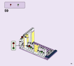 LEGO 41427 instructions page 73 – build guide