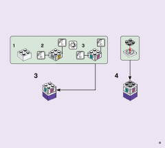 LEGO 41427 instructions page 9 – build guide