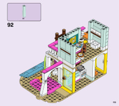 LEGO 41428 instructions page 113 – build guide