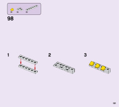 LEGO 41428 instructions page 121 – build guide