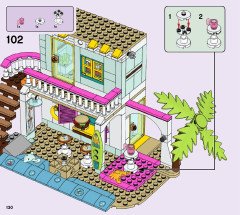 LEGO 41428 instructions page 130 – build guide