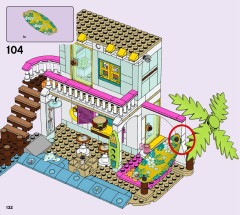 LEGO 41428 instructions page 132 – build guide