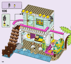 LEGO 41428 instructions page 134 – build guide