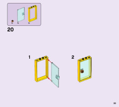 LEGO 41428 instructions page 33 – build guide