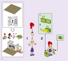 LEGO 41428 instructions page 6 – build guide