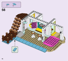 LEGO 41428 instructions page 70 – build guide