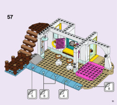 LEGO 41428 instructions page 71 – build guide