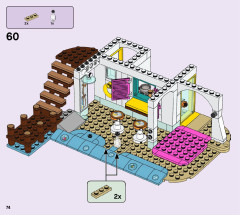 LEGO 41428 instructions page 74 – build guide