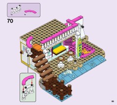 LEGO 41428 instructions page 85 – build guide